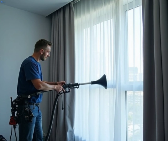 Professional curtain stain removal process equipment Matty Curtain Cleaning chester-hill-nsw